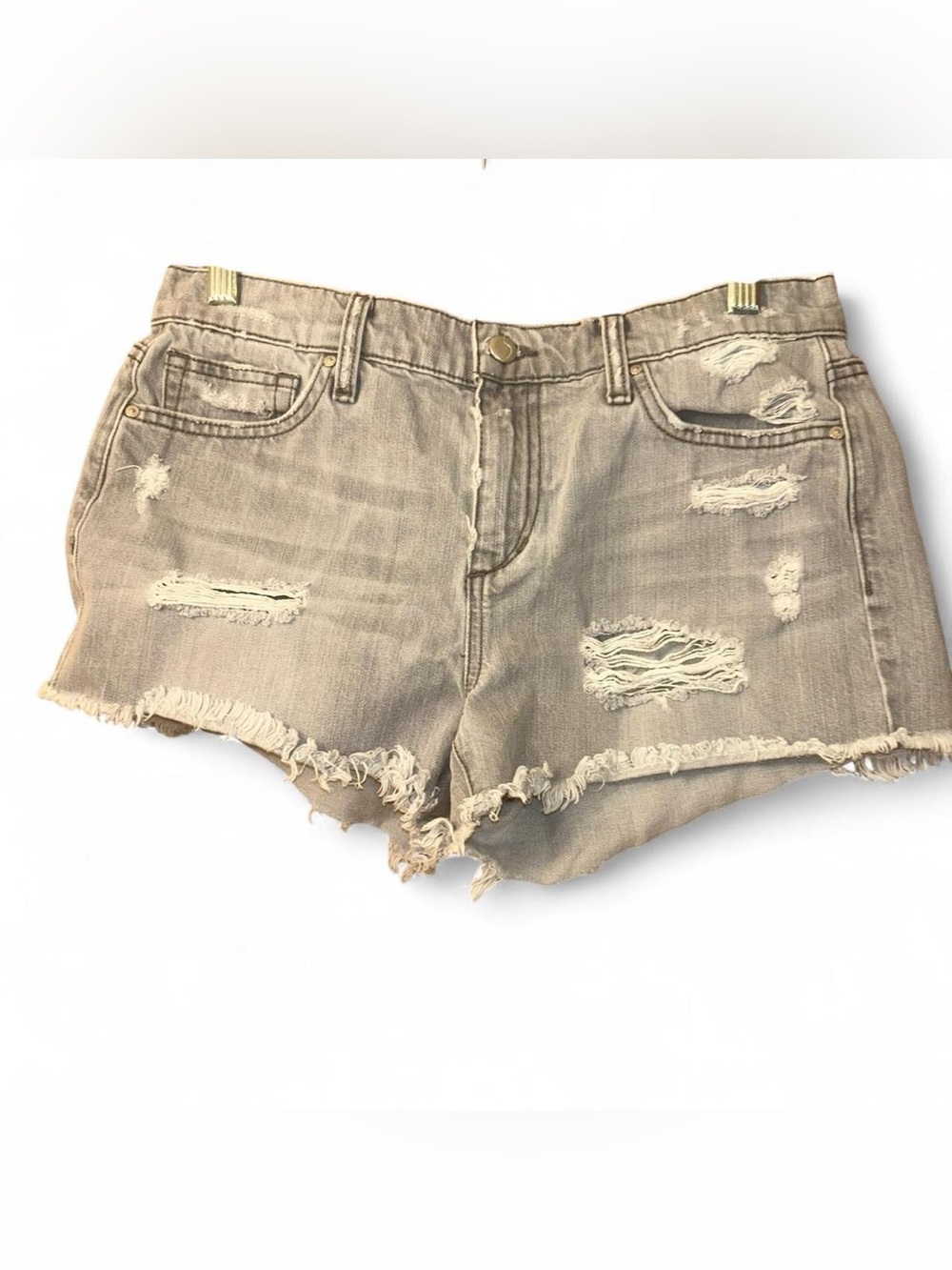Joe's Jeans Distressed Frayed Denim Shorts